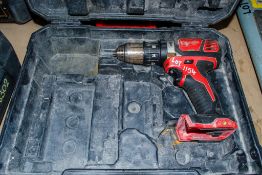 Milwaukee M18 BPD 18v cordless power drill c/w carry case ** No battery or charger ** AS5220