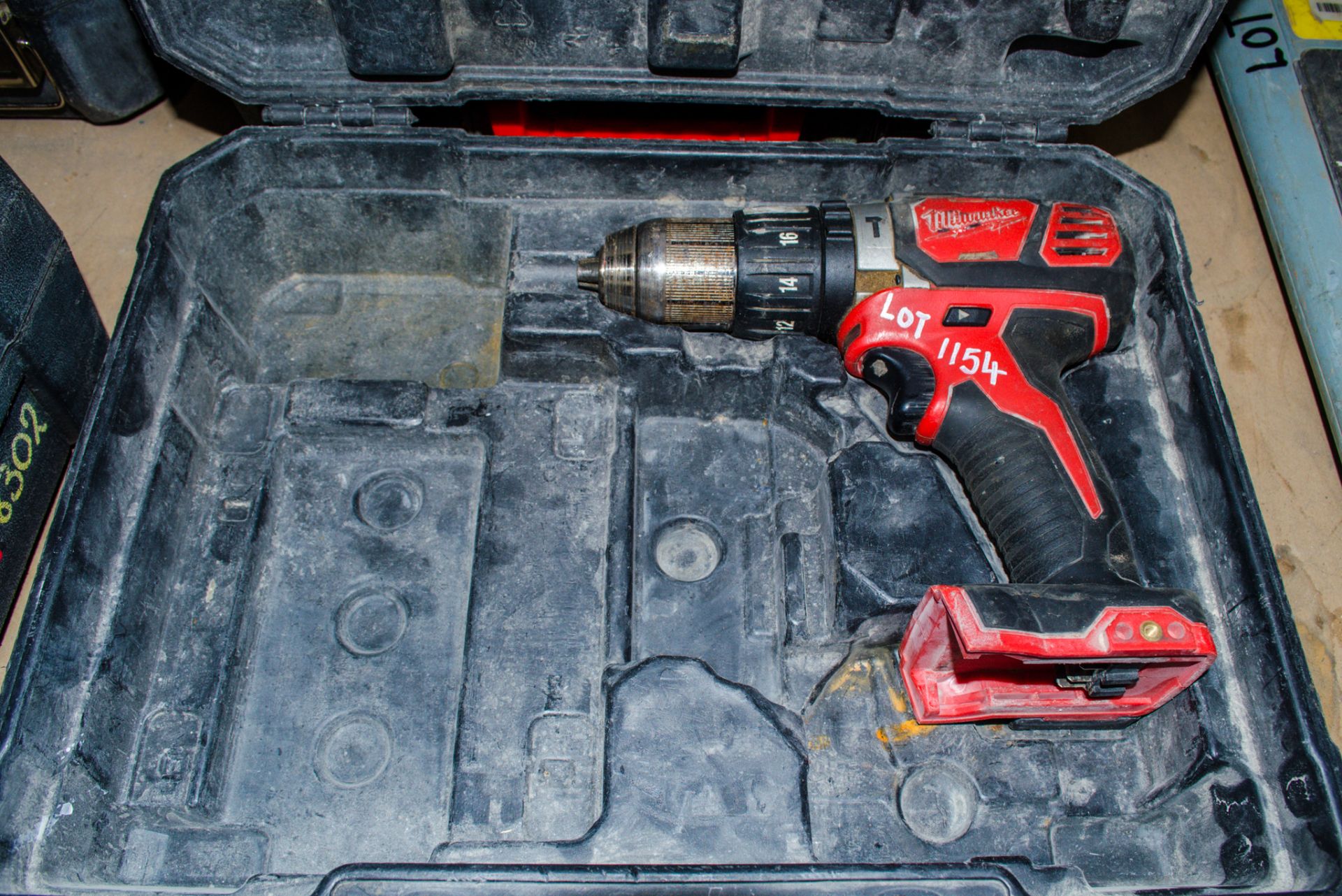 Milwaukee M18 BPD 18v cordless power drill c/w carry case ** No battery or charger ** AS5220