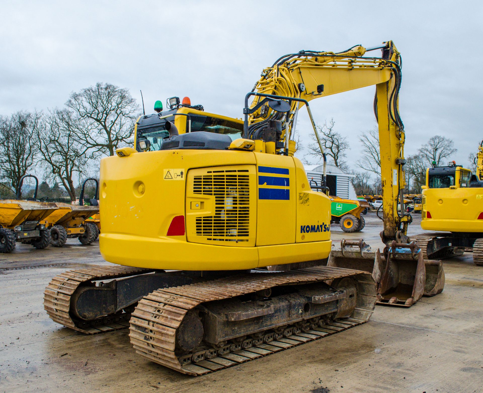 Komatsu PC138 US-11 13.8 tonne steel tracked excavator Year: 2018 S/N: JOF50610 Recorded Hours: 5240 - Image 3 of 28