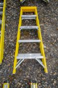5 tread glass fibre framed step ladder 5T50015