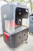 Armorgard Cuttingstation steel work bench and cabinet ** No keys but unlocked ** A987785