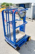 Power Tower Peco Lift manual vertical mast access platform A633313