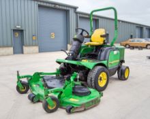 John Deere 1445 4WD diesel driven ride on mower Recorded Hours: 3106 c/w John Deere 7 iron Pro 72