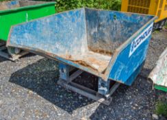 Conquip Autolock steel tipping skip A1236406