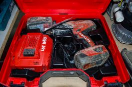 Hilti SIW 9-A22 22v cordless 3/4 inch drive impact gun 2 - batteries, charger & carry case CIW267