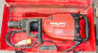 Hilti TE-1000-AVR 110v breaker c/w carry case A625089