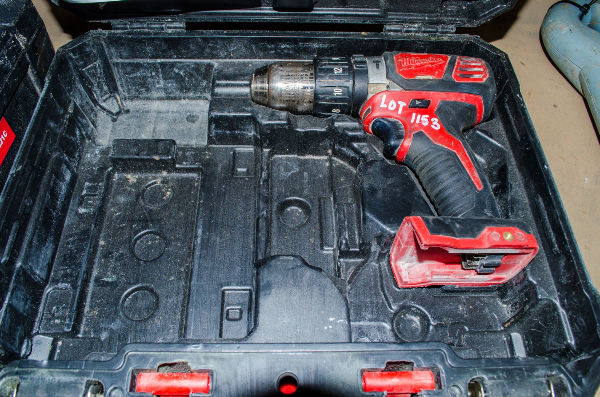 Milwaukee M18 BPD 18v cordless power drill c/w carry case ** No battery or charger ** AS7723