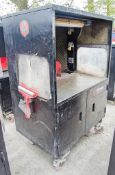 Armorgard Cuttingstation steel work bench and cabinet ** No keys and locked ** A826967