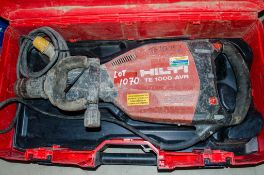 Hilti TE1000-AVR 110v breaker c/w carry case TE10052