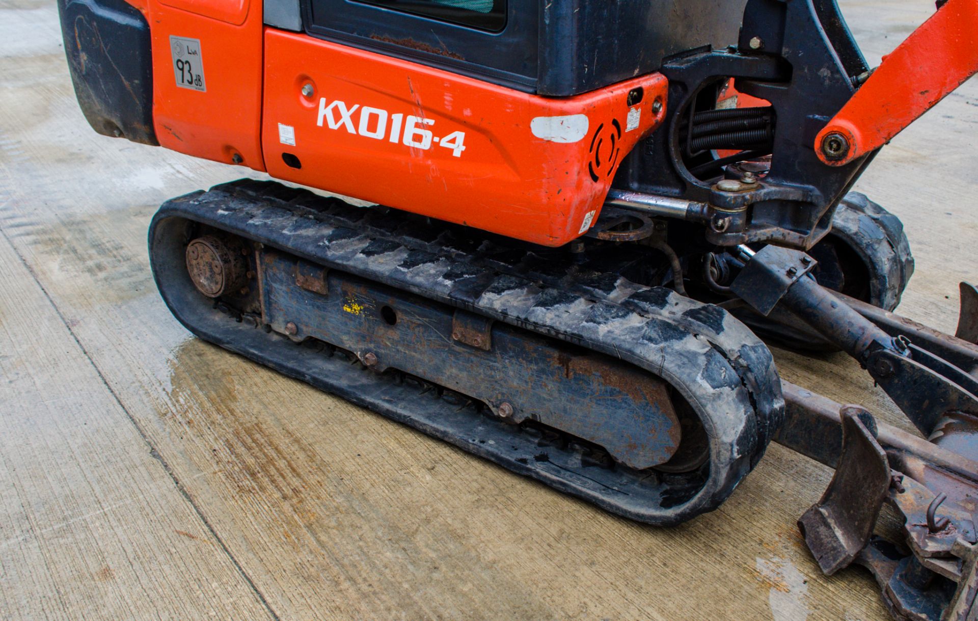 Kubota KX016-4 1.6 tonne rubber tracked mini excavator Year: 2017 S/N: 61467 Recorded Hours: 1358 - Image 10 of 19