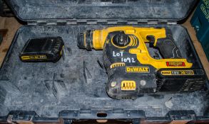 Dewalt DCH253 18v cordless SDS rotary hammer drill c/w 2 - batteries & carry case AS5710 ** No