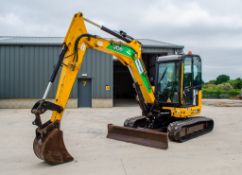 JCB 65R-1 6.5 tonne rubber tracked midi excavator  Year: 2017 S/N: H1914512 Recorded Hours: 2702