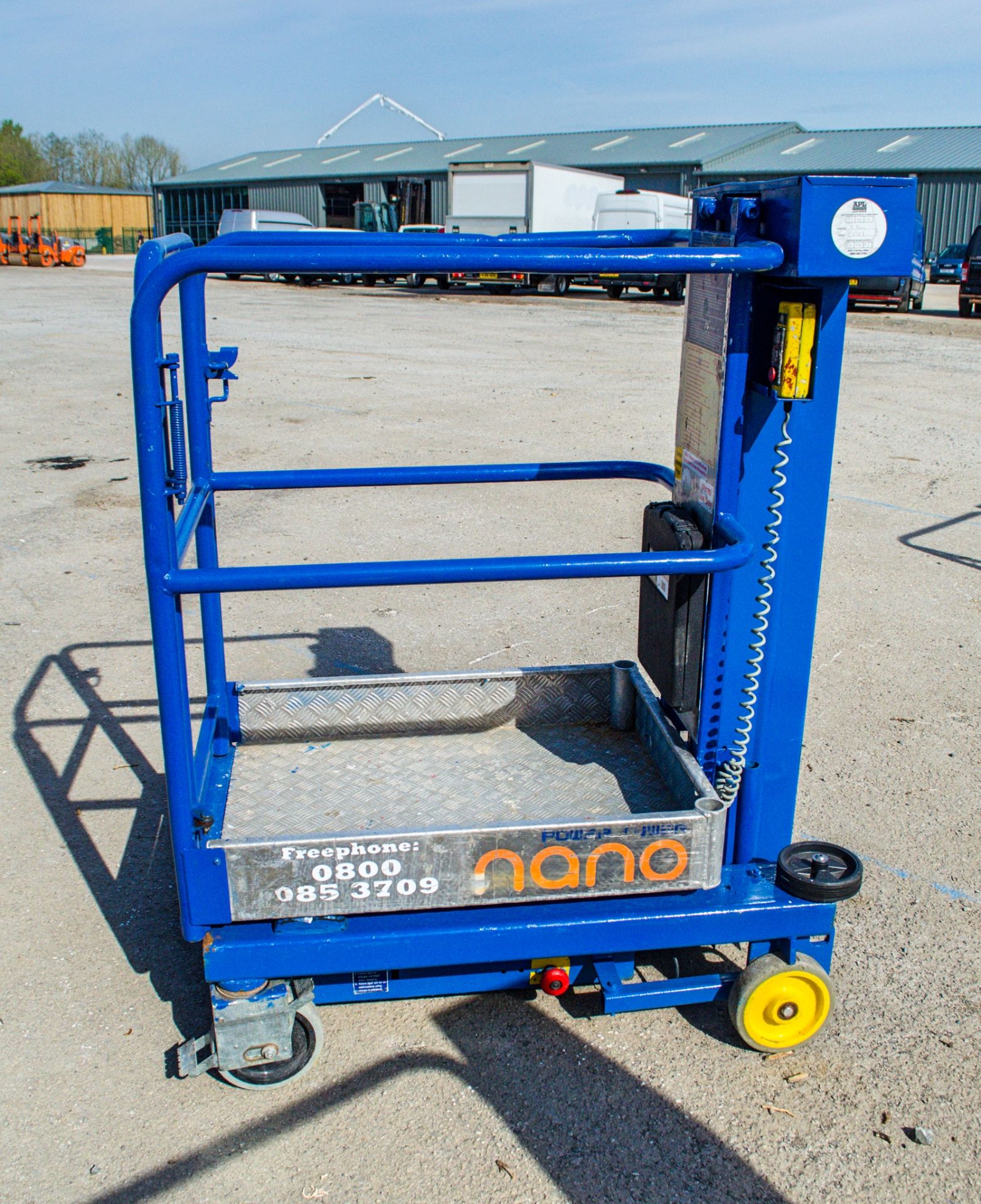 Power Tower Nano SP battery electric vertical mast access platform Nano-17 - Image 5 of 9