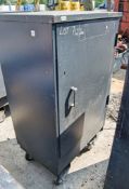 Steel cabinet ** No keys and locked ** TVW546