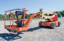 JLG M450AJ battery electric/diesel articulated boom access platform Year: 2012 S/N: 156056