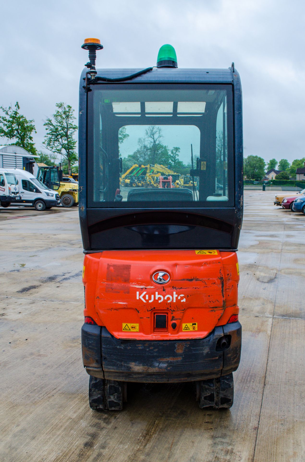 Kubota KX016-4 1.6 tonne rubber tracked mini excavator Year: 2017 S/N: 61467 Recorded Hours: 1358 - Image 6 of 19