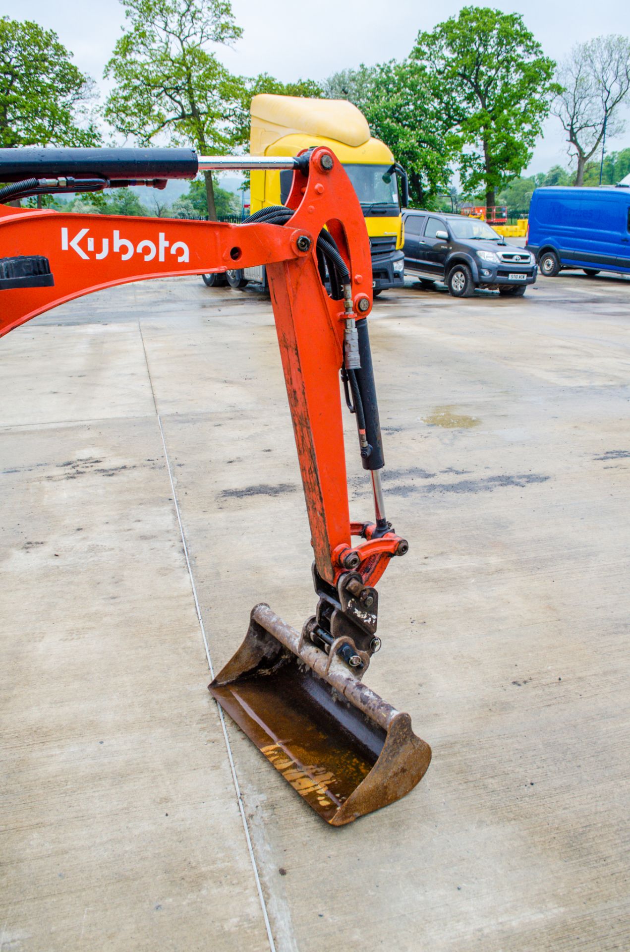 Kubota KX016-4 1.6 tonne rubber tracked mini excavator Year: 2017 S/N: 61467 Recorded Hours: 1358 - Image 12 of 19