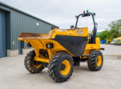 JCB 9FT 9 tonne straight skip dumper Year: 2019 S/N: 2780342 Recorded Hours: 2022 c/w camera system