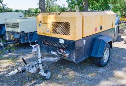 Doosan 7/72 diesel driven fast tow air compressor Year: 2014 S/N: 542145 Recorded Hours: 1443
