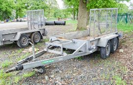 Indespension 8 ft x 4 ft tandem axle plant trailer A731467