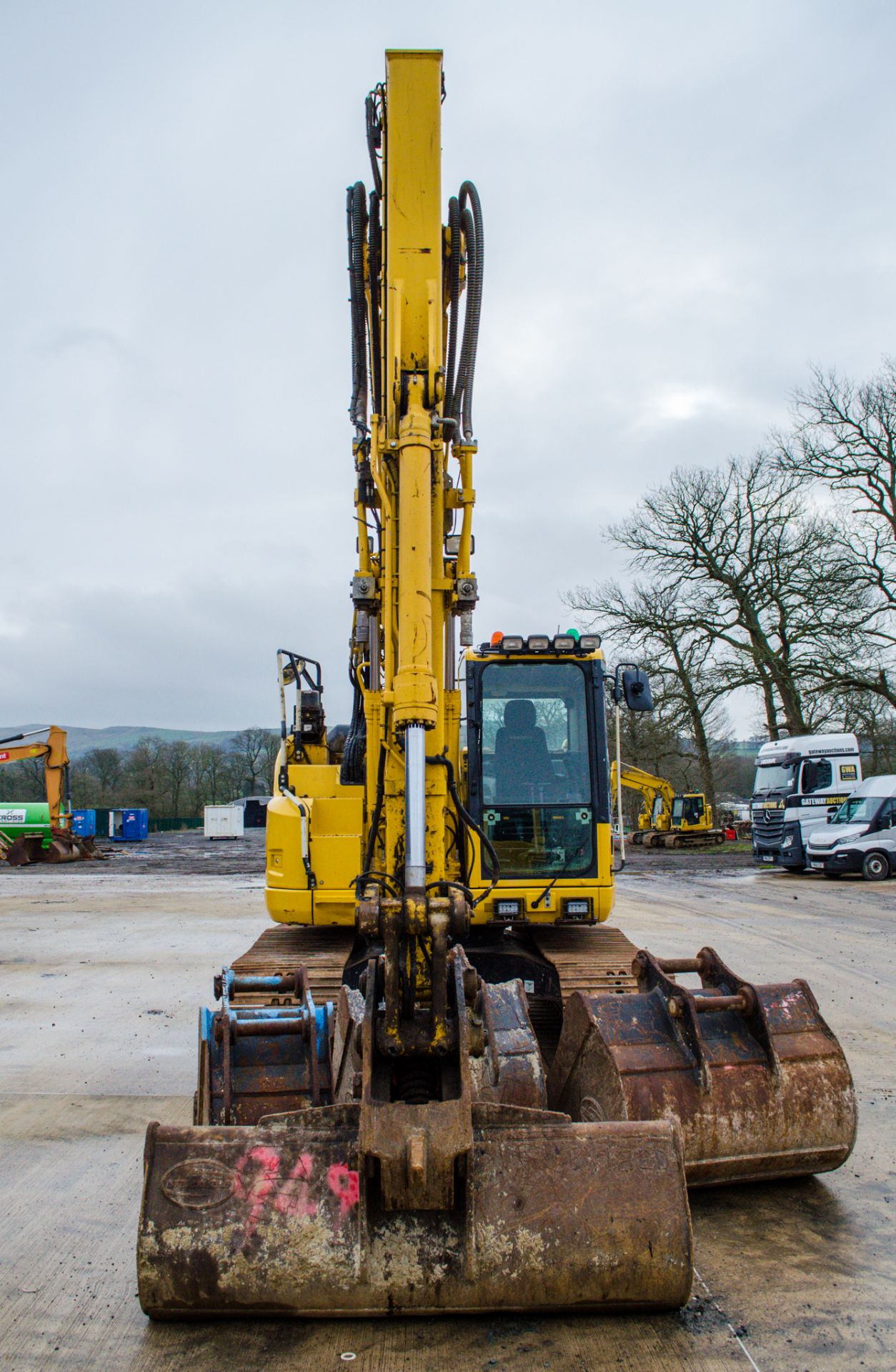 Komatsu PC138 US-11 13.8 tonne steel tracked excavator Year: 2018 S/N: JOF50610 Recorded Hours: 5240 - Image 5 of 28