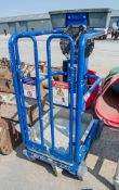 Power Tower Peco lift manual vertical mast access platform ** Wheel cover missing ** A808871