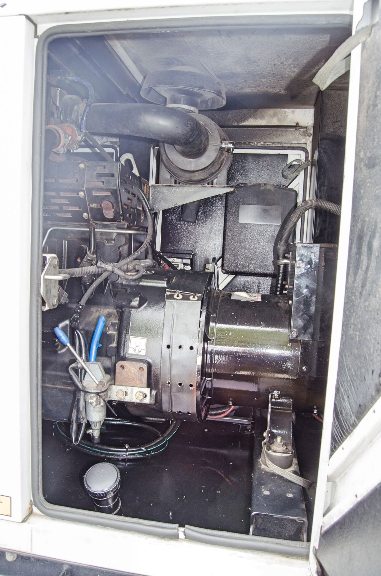 SDMO R66 60 kva diesel driven trailer mounted mobile generator Recorded hours: 12210 A604026, - Image 8 of 8