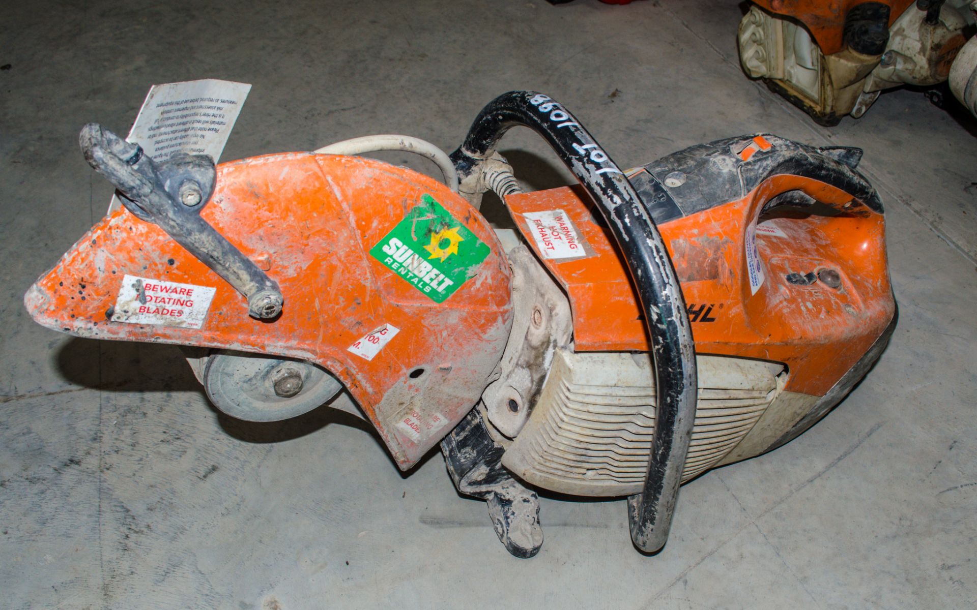 Stihl TS410 petrol driven cut off saw A804845