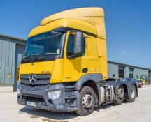 Mercedes Benz Actros 2543 Bluetech 6 6x2 tractor unit Registration Number: LN65 LMO Date of