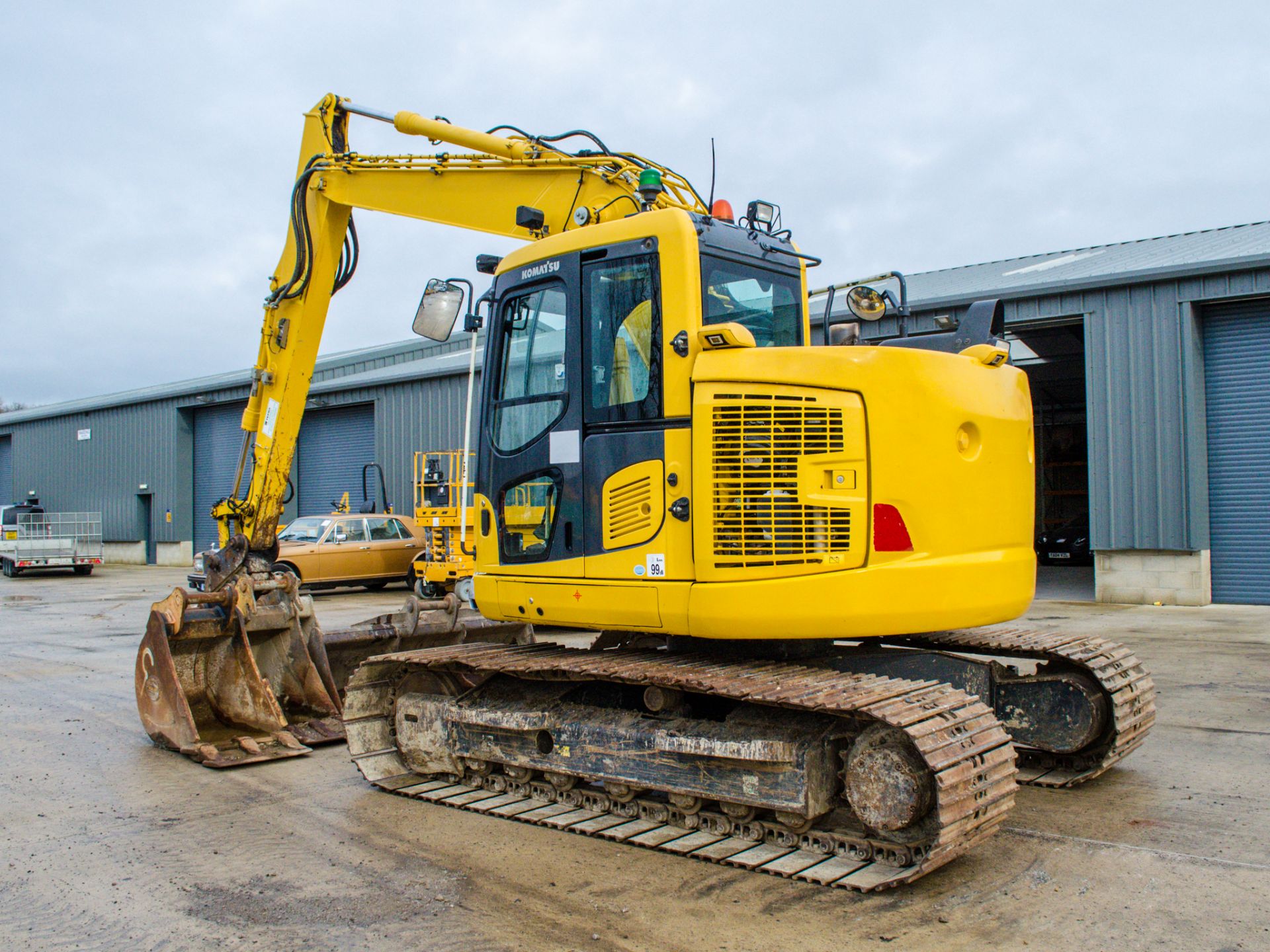 Komatsu PC138 US-11 13.8 tonne steel tracked excavator Year: 2018 S/N: JUF50661 Recorded Hours: 4360 - Image 4 of 28