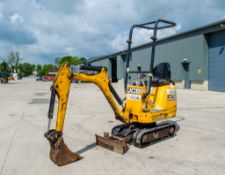 JCB 8008 CTS 0.8 tonne rubber tracked micro excavator Year: 2013 S/N: 00764635 Recorded Hours:
