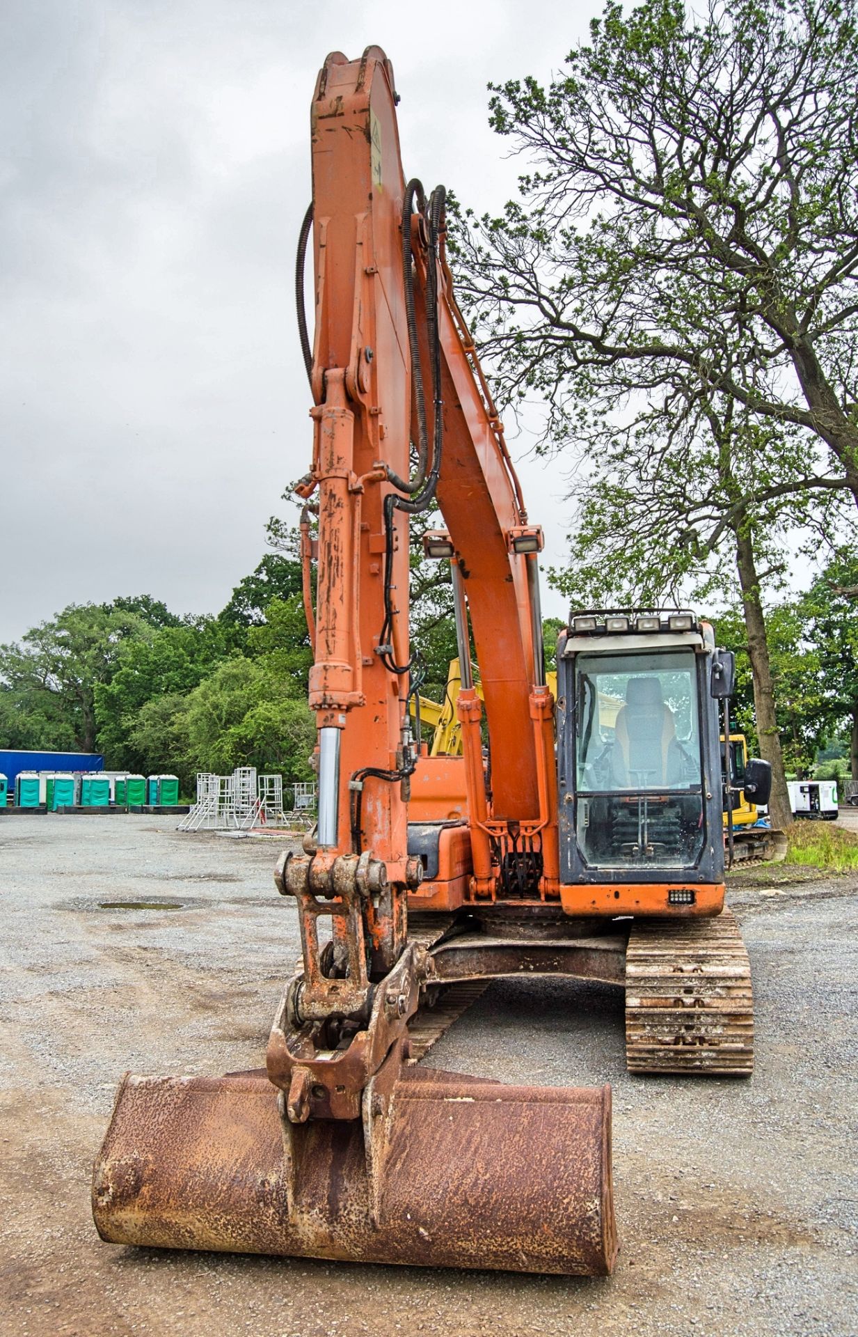 Doosan DX140LC 14 tonne steel tracked excavator Year: 2011 S/N: B0050396 Recorded Hours: 88075 ( - Image 5 of 28