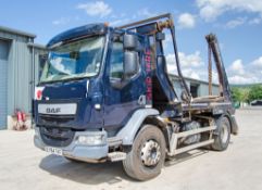 DAF LF 220 FA 18 tonne 4x2 skip loader lorry Registration Number: EY64 TKF Date of Registration: