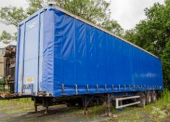 SDC 6R3 13.6 metre tri-axle curtain side trailer Year: 1996 S/N: H04800044603 Reg/Ident Number: