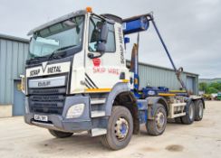 DAF CF 410 FAD 32 tonne 4x8 hook loader skip lorry Registration Number: EU15 TMY Date of