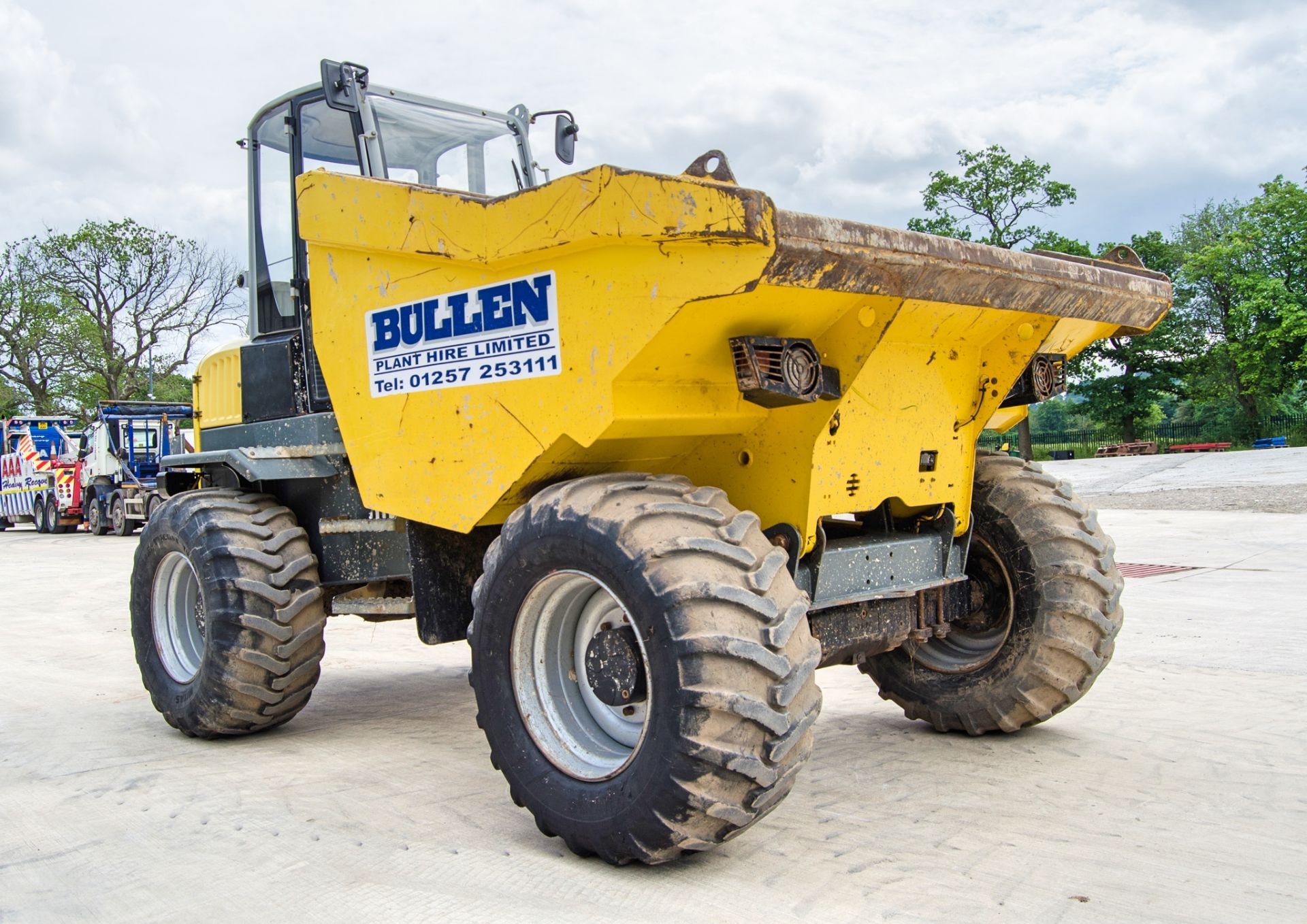 Wacker Neuson DW90 9 tonne straight skip cabbed dumper Year: 2016 S/N: PAL00318 Recorded Hours: 2887 - Image 2 of 27