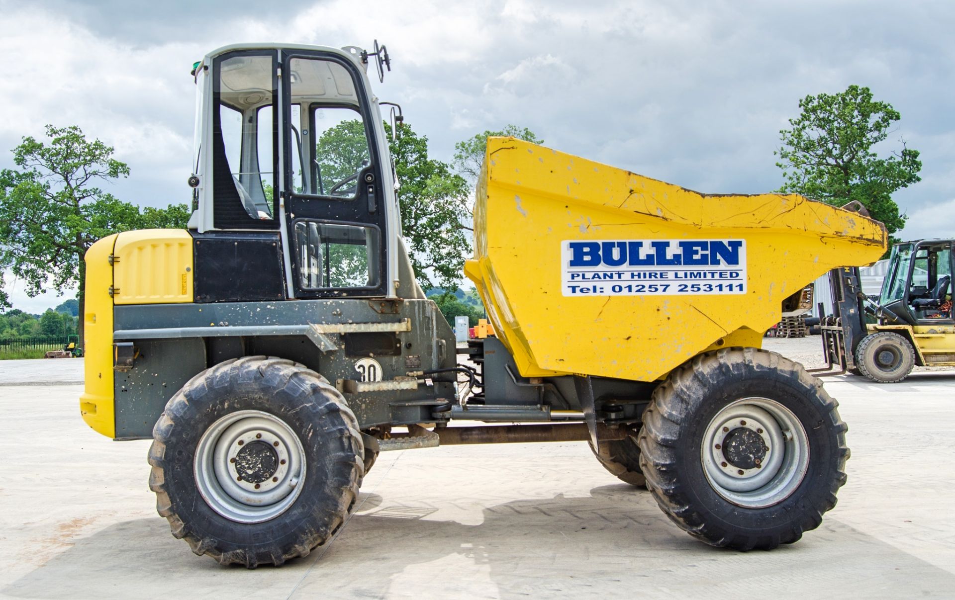 Wacker Neuson DW90 9 tonne straight skip cabbed dumper Year: 2016 S/N: PAL00318 Recorded Hours: 2887 - Image 8 of 27