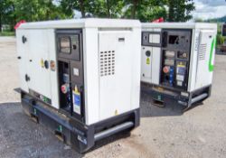 2 - HGI 40 kva diesel driven generators for spares ** all internals have been dismantled/removed and