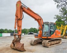 Doosan DX140LC 14 tonne steel tracked excavator Year: 2011 S/N: B0050396 Recorded Hours: 88075 (