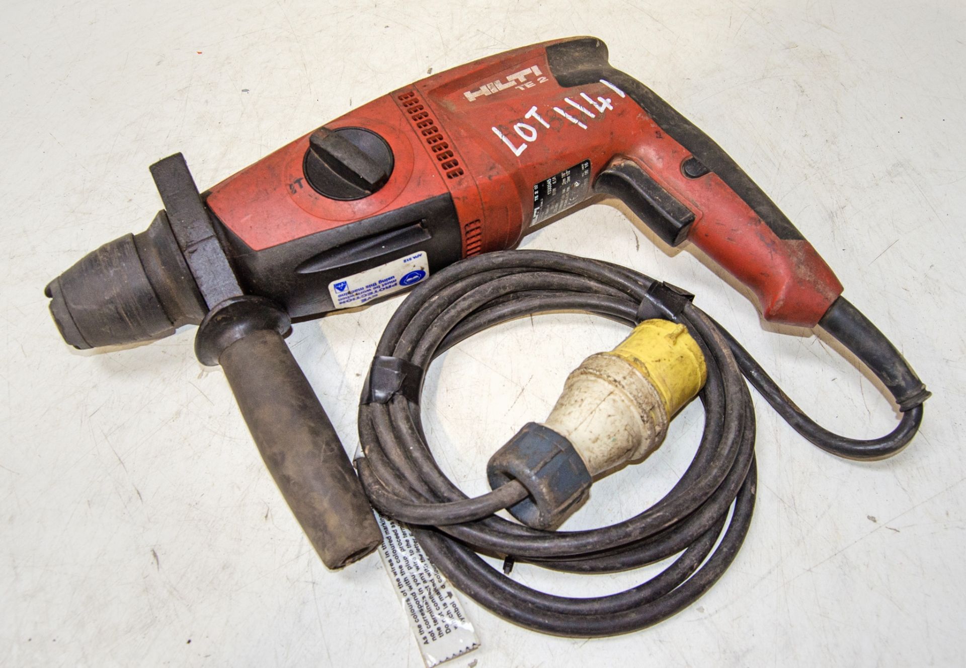 Hilti TE2 110v SDS rotary hammer drill A778510