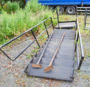 Steel stairs & landing A426759