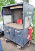 Armorgard Cuttingstation steel work station ** Cabinet locked and no key ** A809073