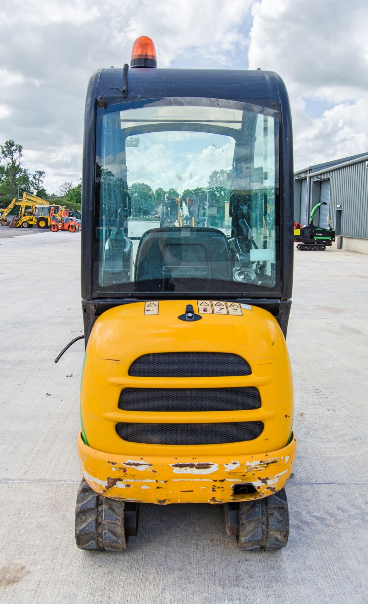 JCB 8018 1.5 tonne rubber tracked mini excavator Year: 2017 S/N: 2545638 Recorded Hours: 1173 blade, - Image 6 of 26