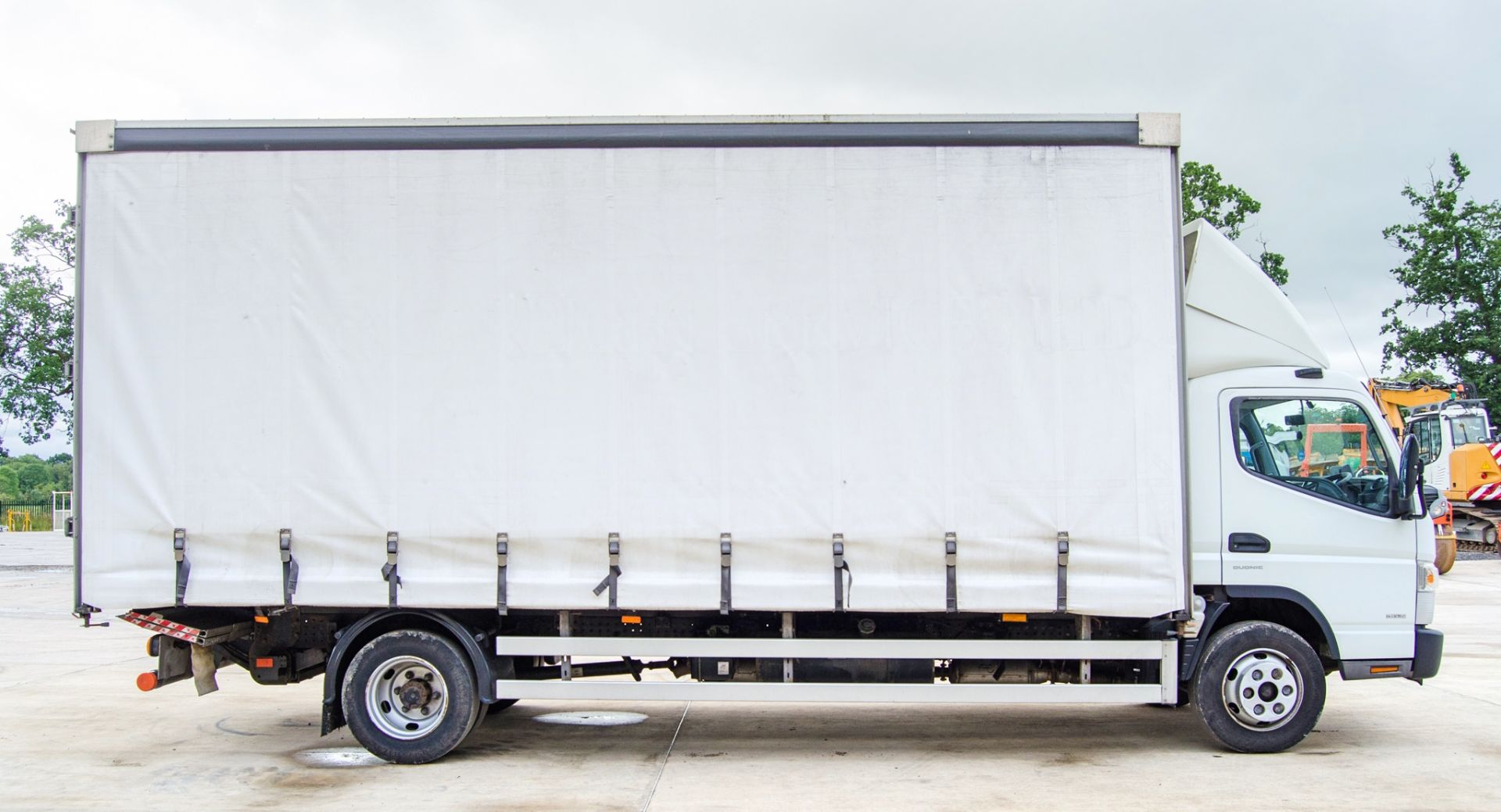 Mitsubishi Fuso Canter 7C15 Duonic 7.5 tonne automatic curtain sided lorry Registration Number: LN70 - Image 8 of 26