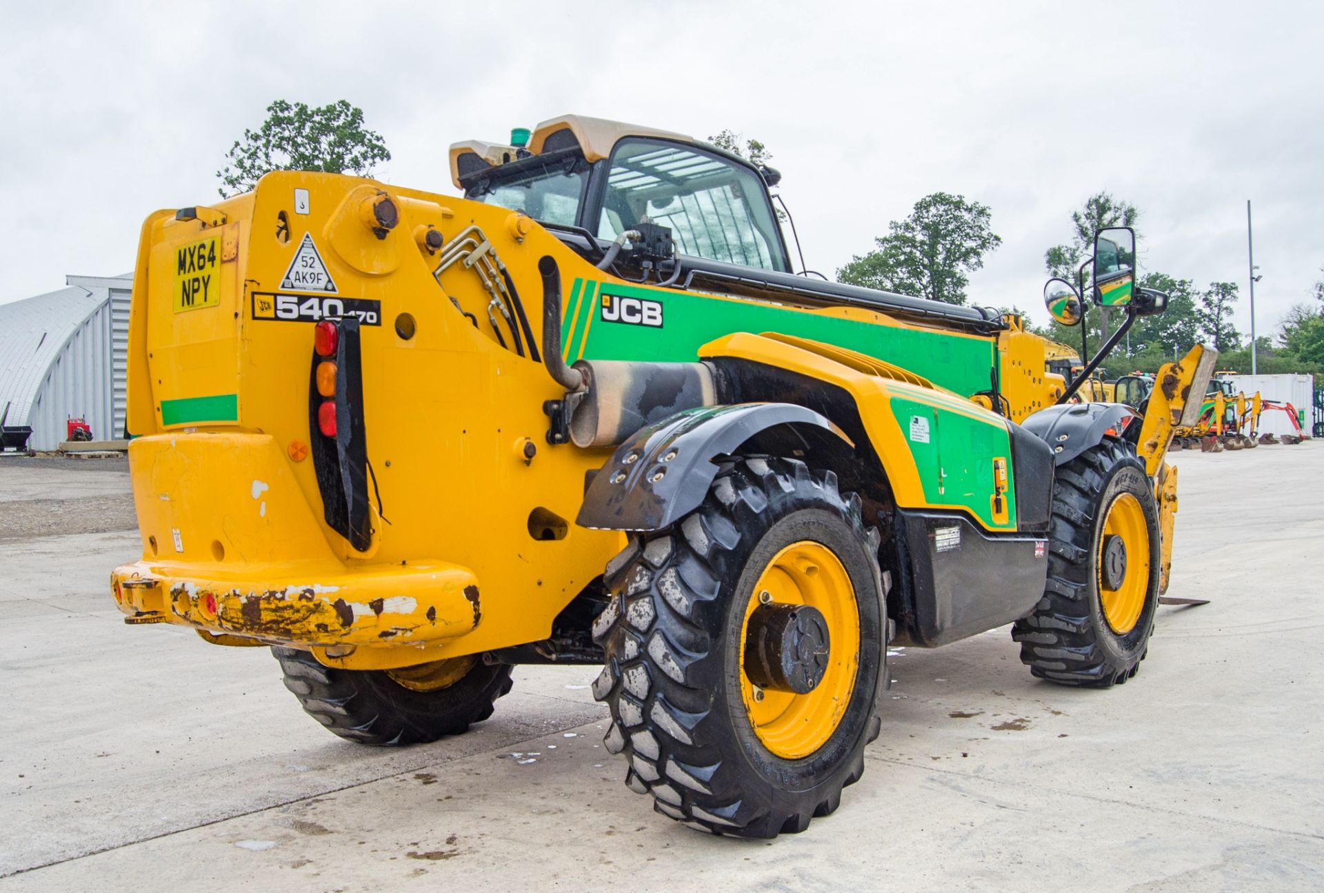 JCB 540-170 17 metre telescopic handler Year: 2014 S/N: 2342842 Recorded Hours: 5380 c/w sway - Image 3 of 26