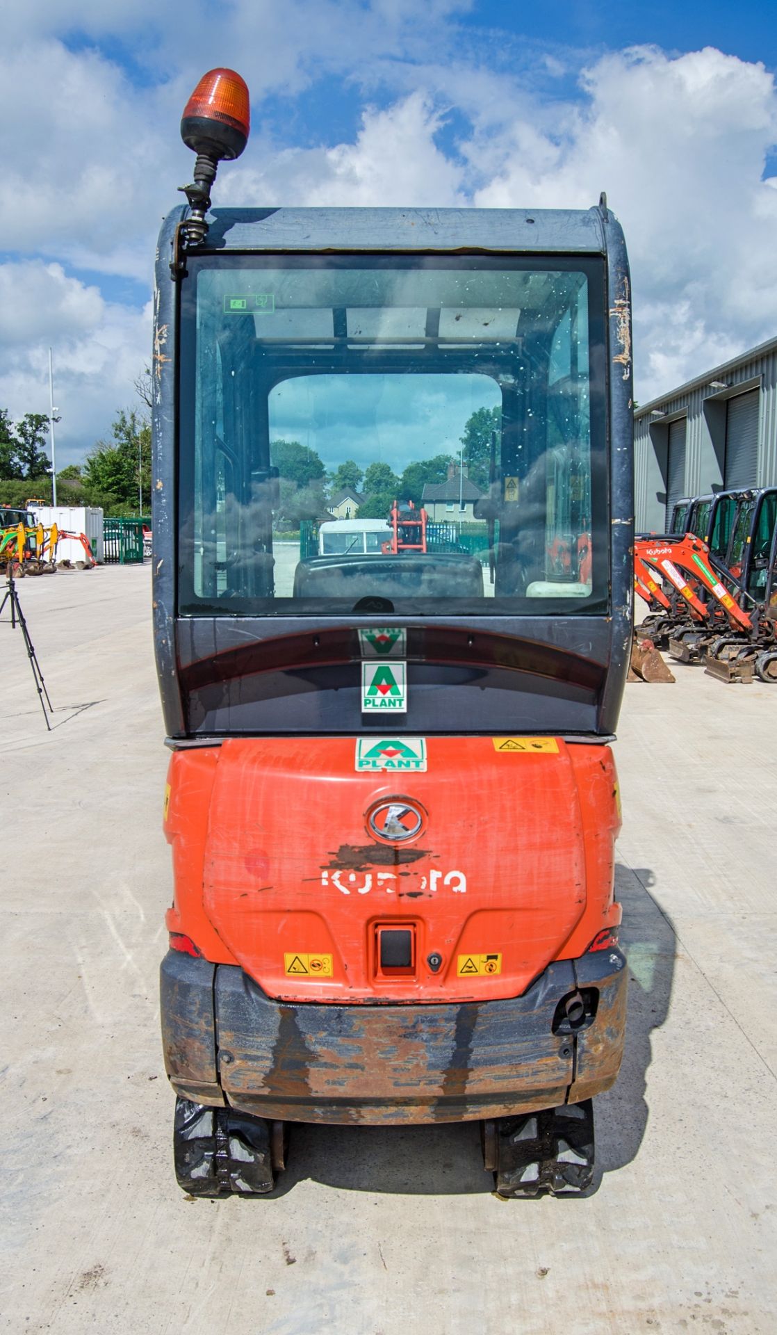 Kubota KX016-4 1.5 tonne rubber tracked mini excavator Year: 2017 S/N: 60970 Recorded Hours: 3263 - Image 6 of 26