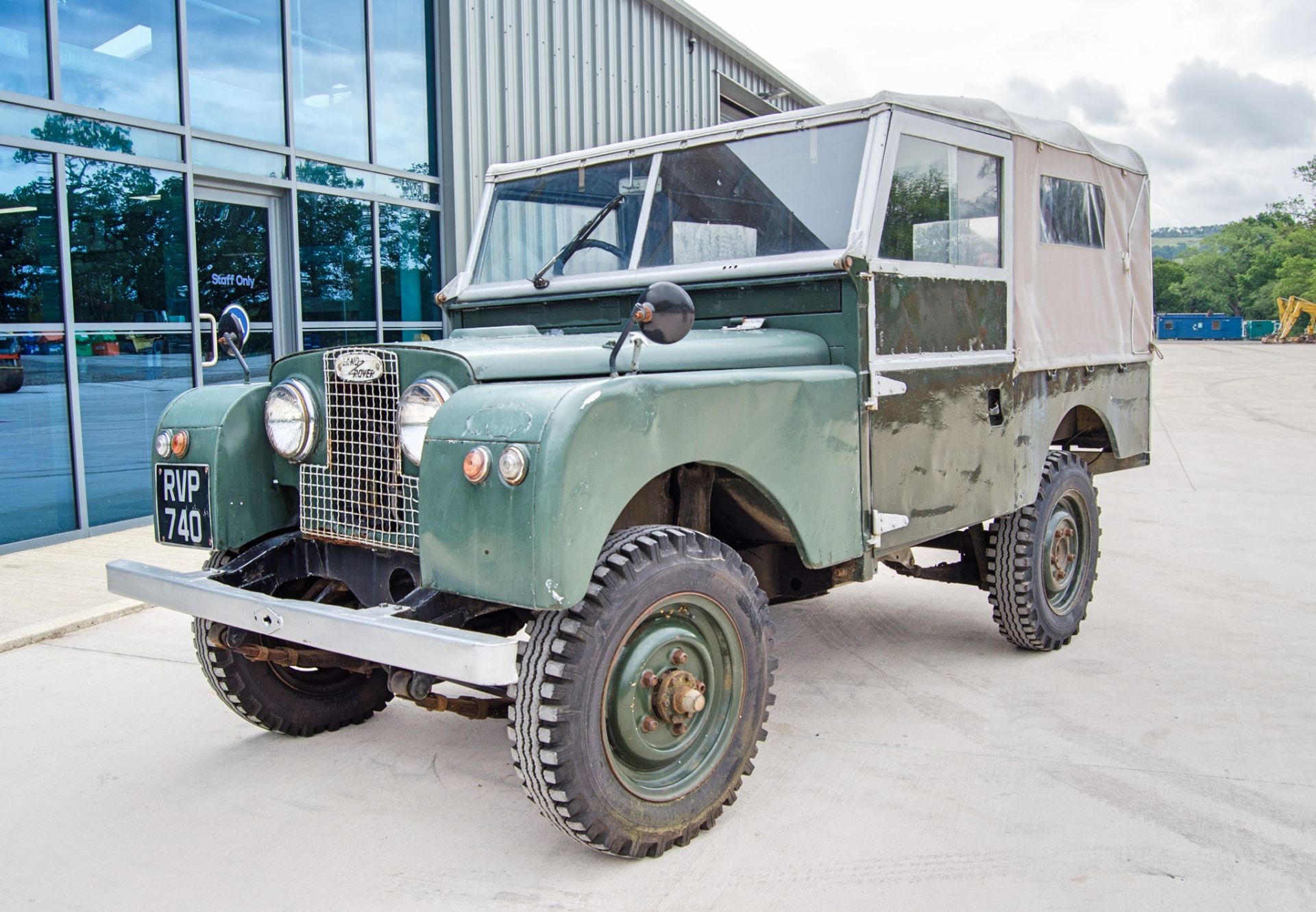 Land Rover 86inch Series 1 petrol 4WD utility vehicle