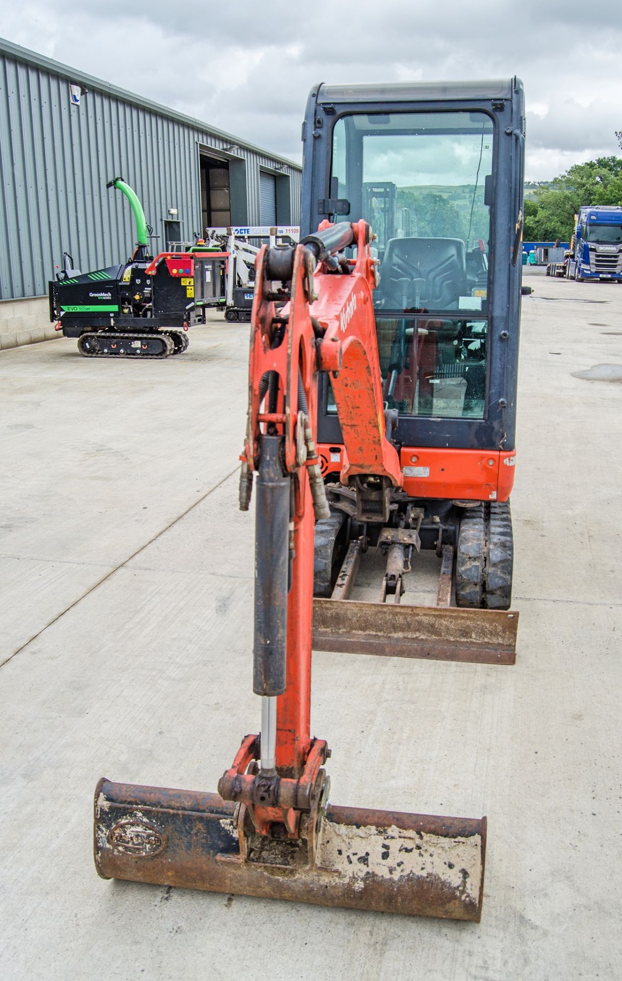 Kubota KX016-4 1.5 tonne rubber tracked mini excavator Year: 2017 S/N: 61482 Recorded Hours: 1309 - Image 5 of 27