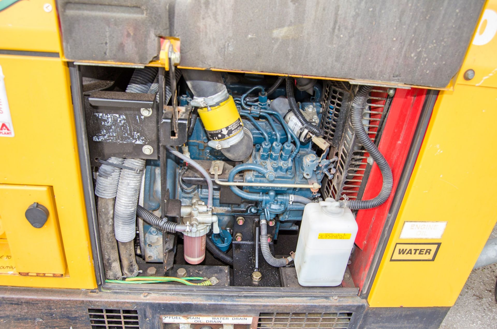 Shindaiwa DGW300 MS diesel driven site tow welder/generator Year: 2010 S/N: 002564 Recorded Hours: - Image 6 of 6