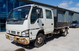 Isuzu NQR70 3.3 diesel 7.5 tonne tipper lorry Registration Number: PN07 SNF Date of Registration: